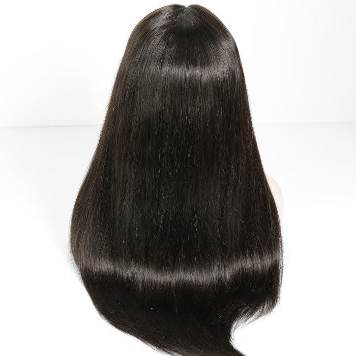 Wholesale 100% Human Hair Straight 24" Glueless Wig.