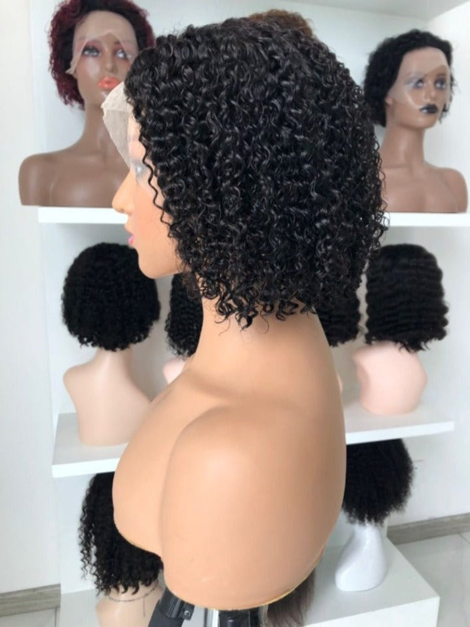 Enhance Your Look with Premium 10-14 Inch 100% Human Hair HD Lace Water Wave Bob Wigs