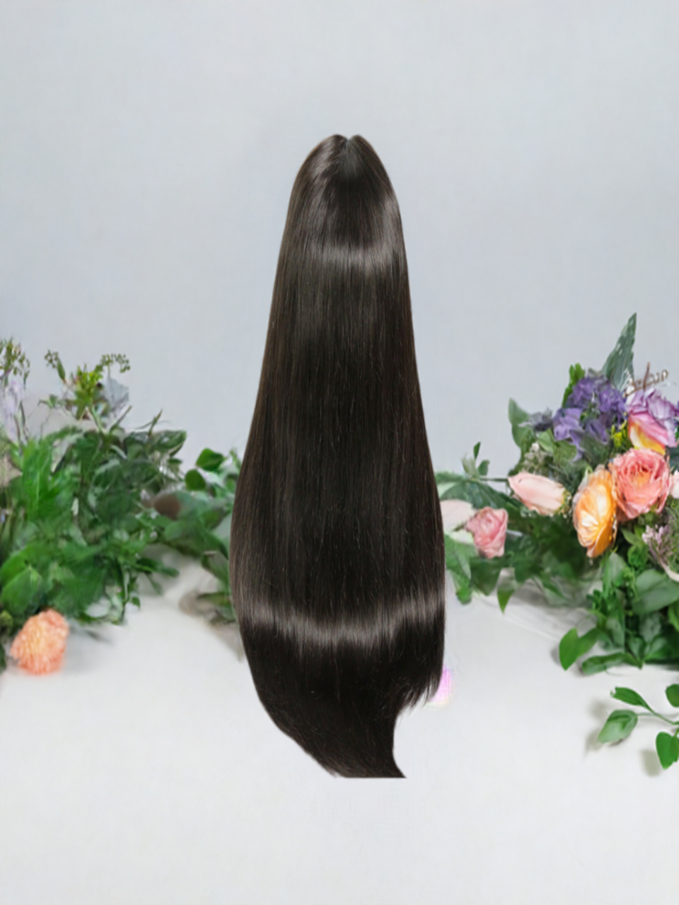 22" straight wig made from 100% Indian hair.